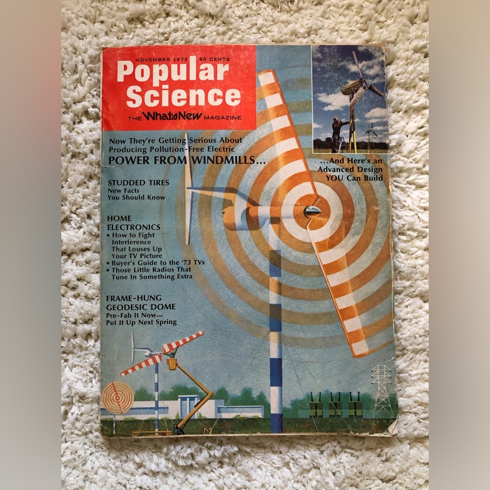 8977 Popular Science Magazine---November 1972 The What’s New magazine 178 Pages